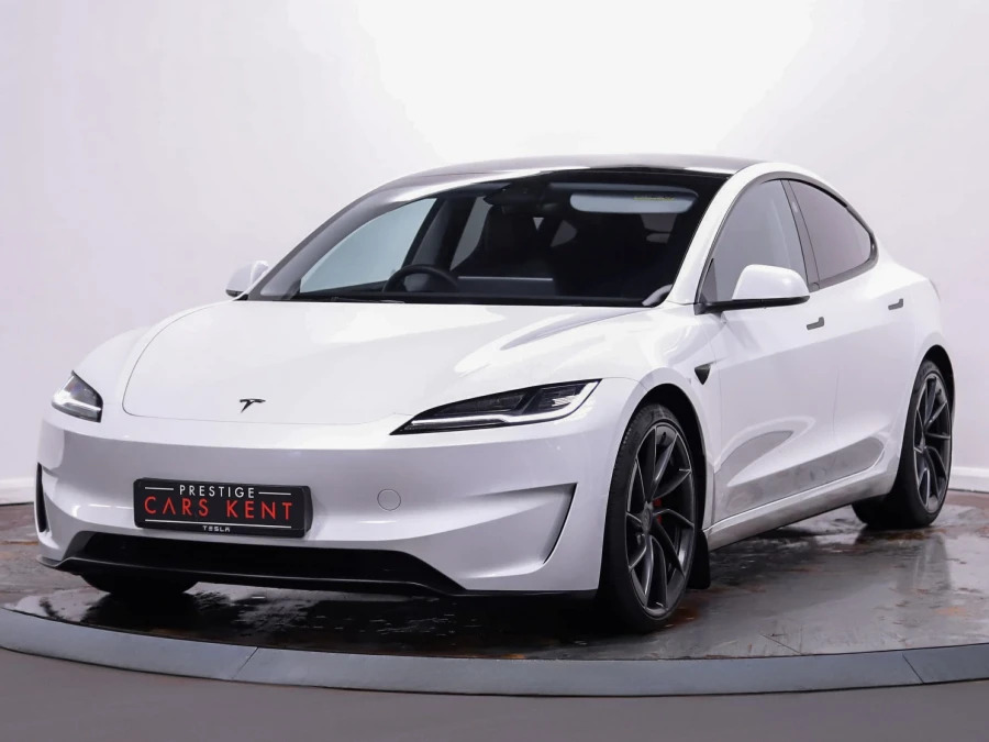 Tesla Model 3 Dual Motor Performance Saloon LD74OOU White #5