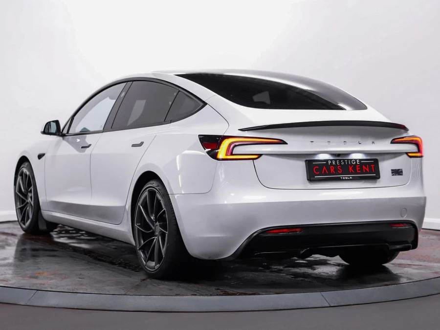 Tesla Model 3 Dual Motor Performance Saloon LD74OOU White #3