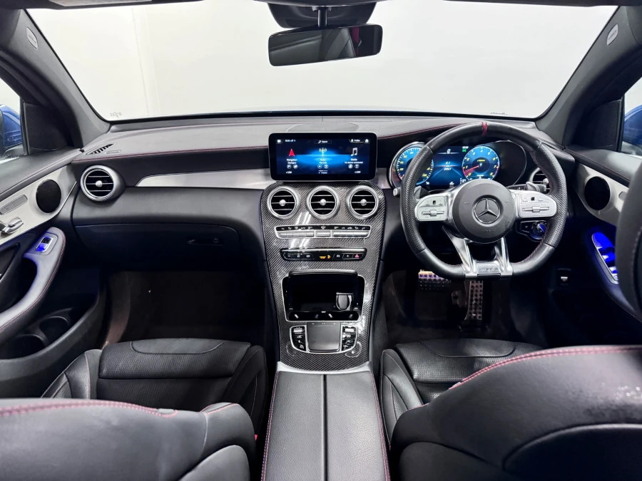 Mercedes-Benz GLC Class 3.0 Glc43 V6 Amg Premium Plus Coupe G Blue #2