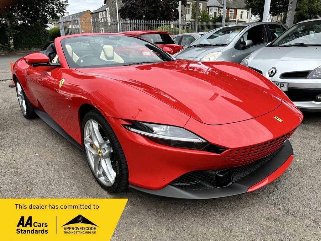 Ferrari Roma Convertible 3.8T V8 Spider F1 Dct Euro 6 Ss Red