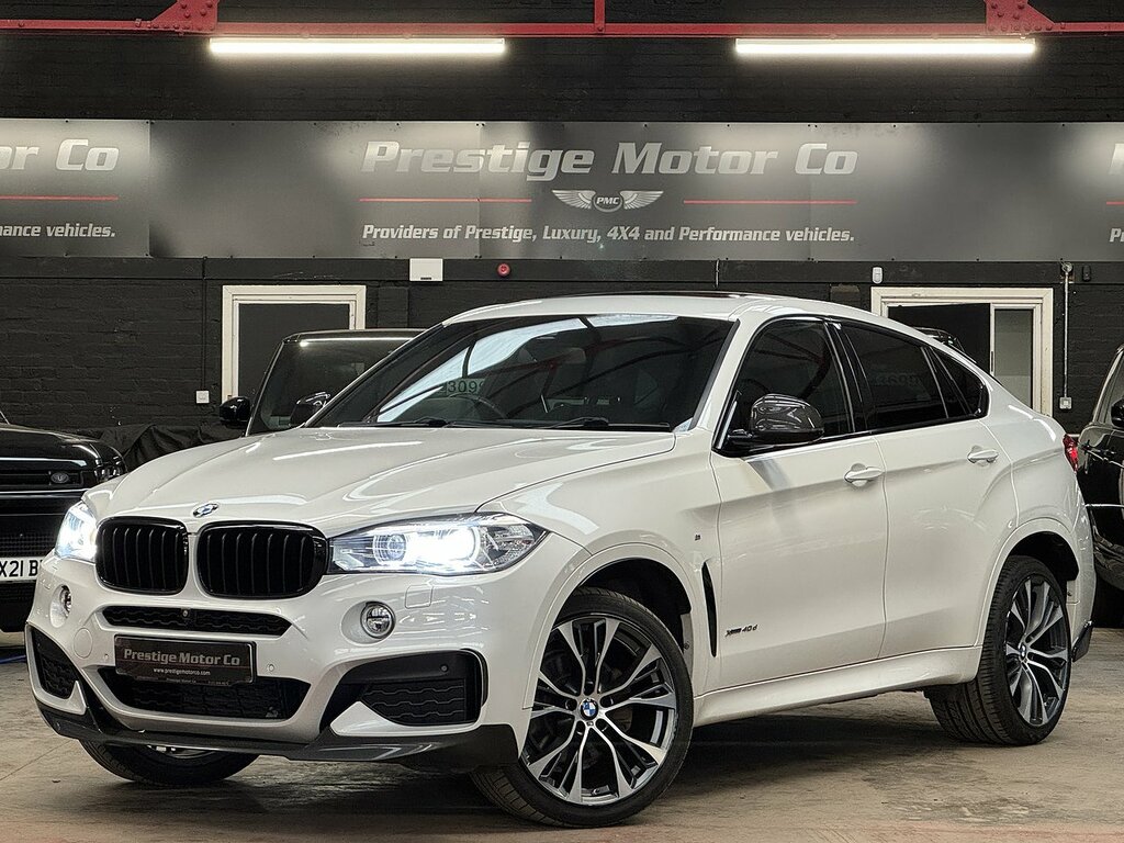 BMW X6 40D M Sport Edition White