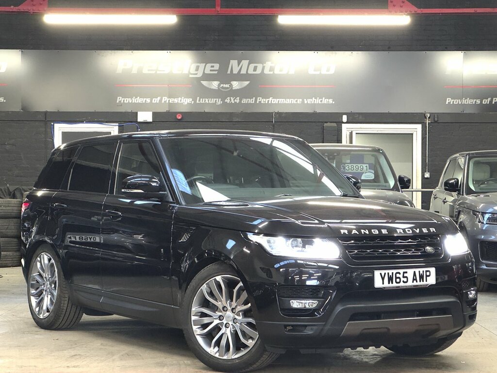Land Rover Range Rover Sport Sd V6 Hse Dynamic YW65AWP Black #2