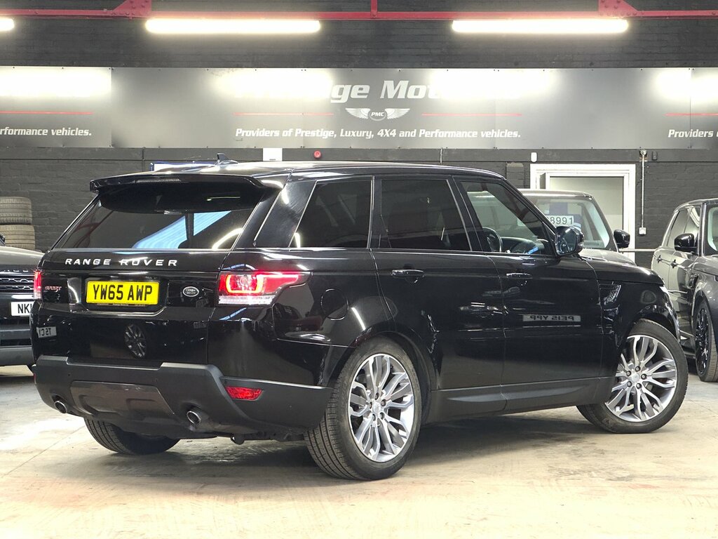 Land Rover Range Rover Sport Sd V6 Hse Dynamic YW65AWP Black #4