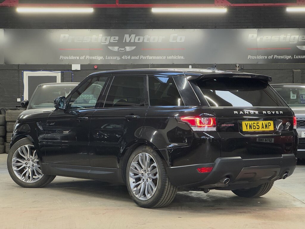 Land Rover Range Rover Sport Sd V6 Hse Dynamic YW65AWP Black #5