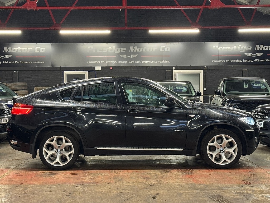 BMW X6 40D Blue #3