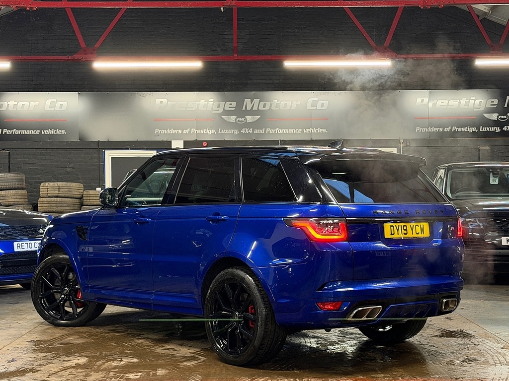 Land Rover Range Rover Sport P575 V8 Svr DY19YCW Blue #5
