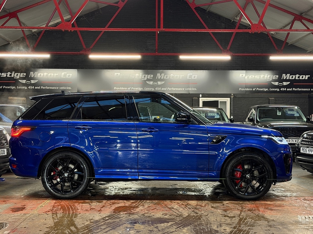Land Rover Range Rover Sport P575 V8 Svr DY19YCW Blue #3