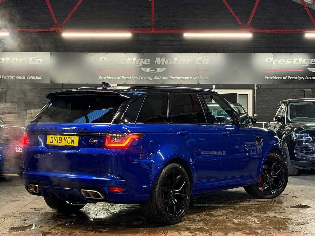 Land Rover Range Rover Sport P575 V8 Svr DY19YCW Blue #4