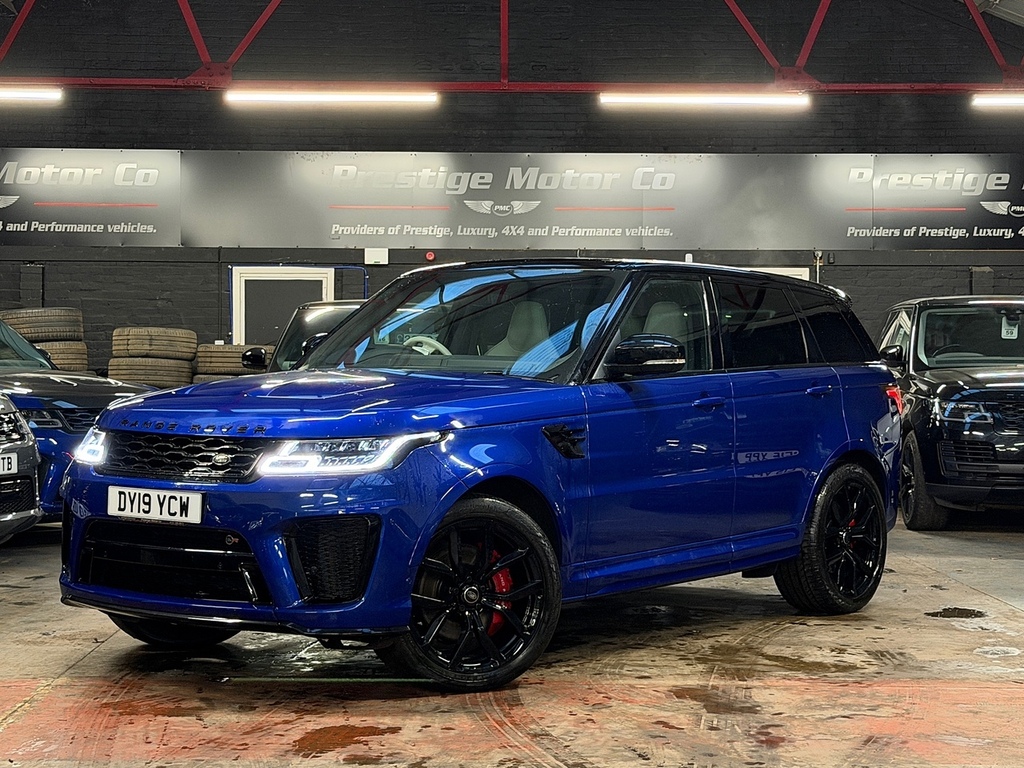 Land Rover Range Rover Sport P575 V8 Svr Blue