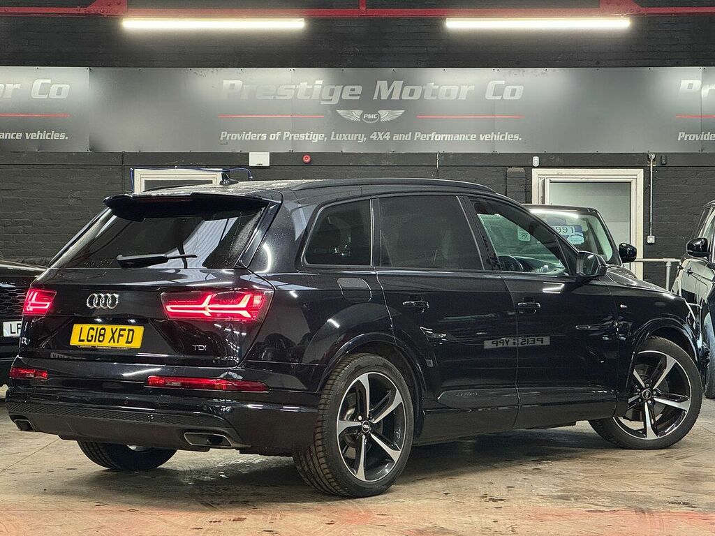 Audi Q7 Tdi V6 Black Edition LG18XFD Black #5