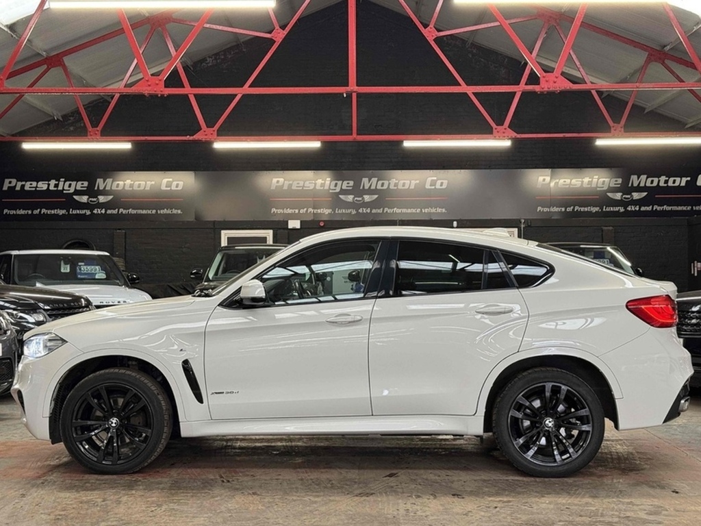 BMW X6 30D M Sport VU17OAH White #6