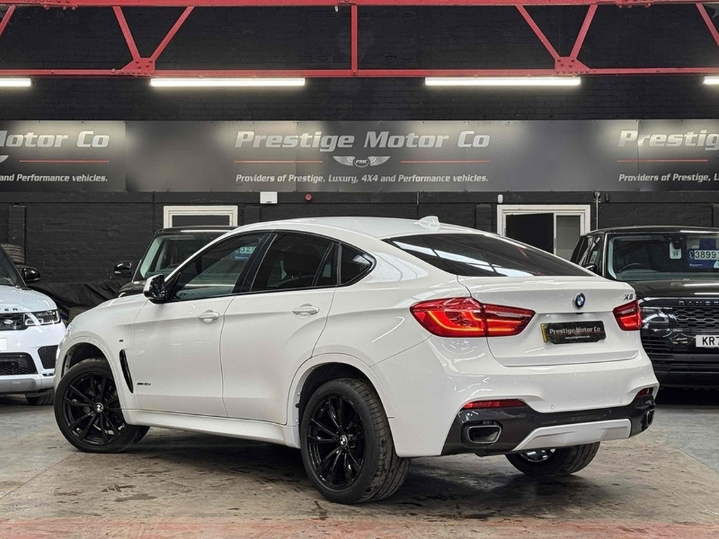 BMW X6 30D M Sport VU17OAH White #5