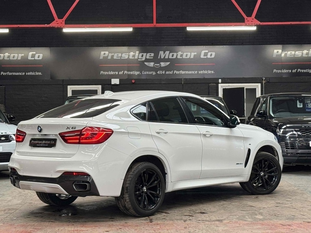 BMW X6 30D M Sport VU17OAH White #4
