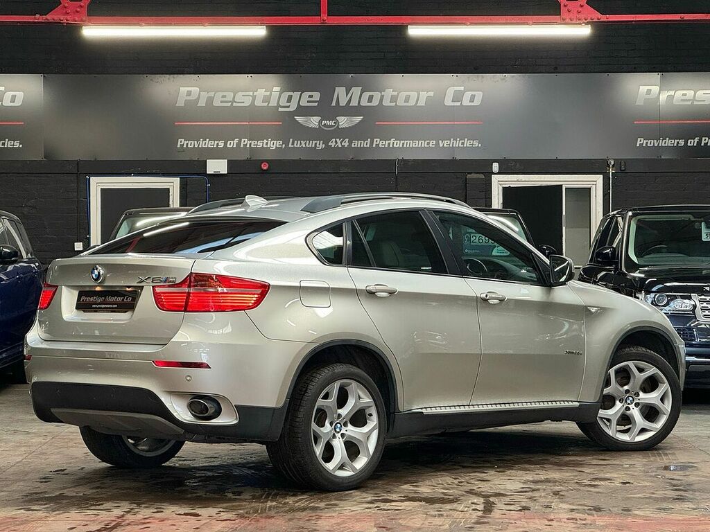 BMW X6 35D Silver #4