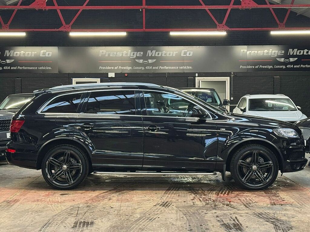 Audi Q7 Tdi V8 S Line Plus RV15MHA Black #3