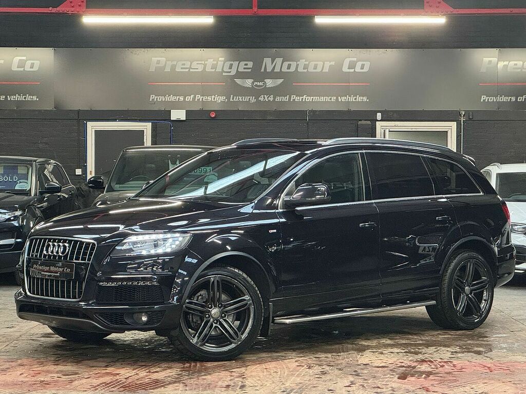 Audi Q7 Tdi V8 S Line Plus Black