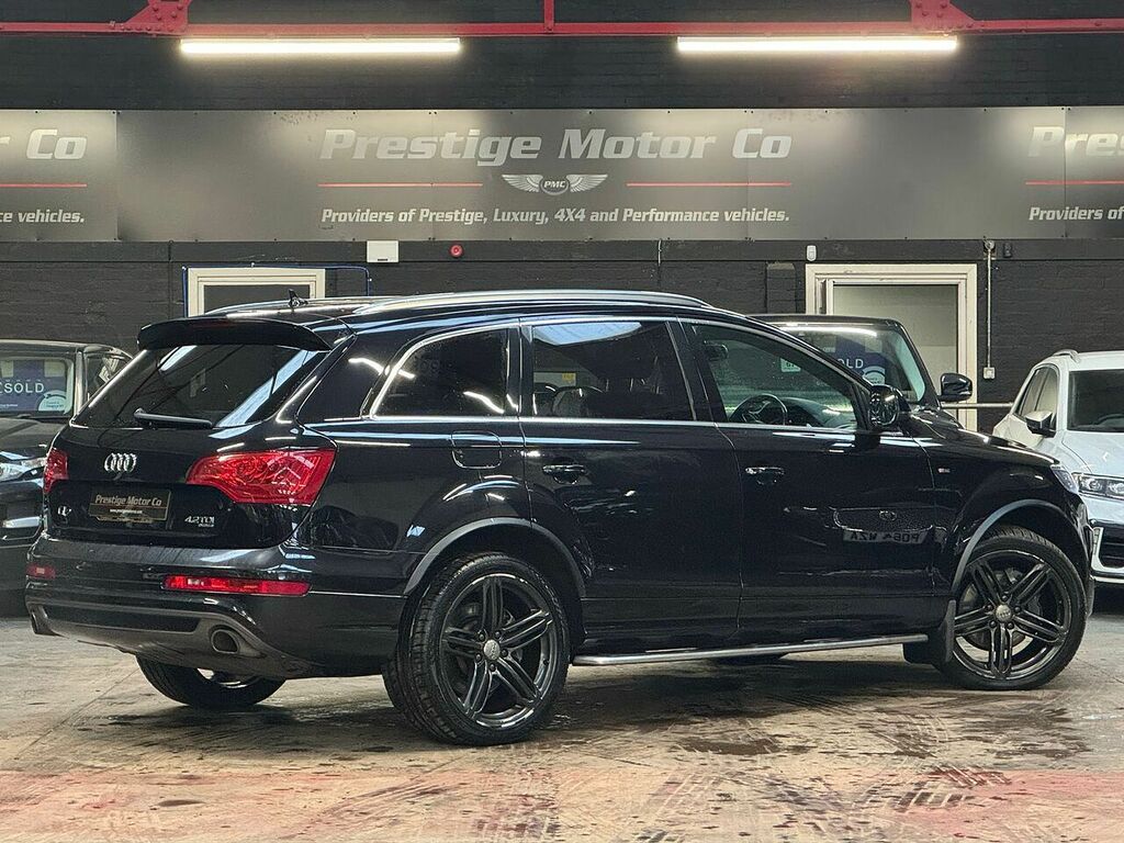 Audi Q7 Tdi V8 S Line Plus RV15MHA Black #4