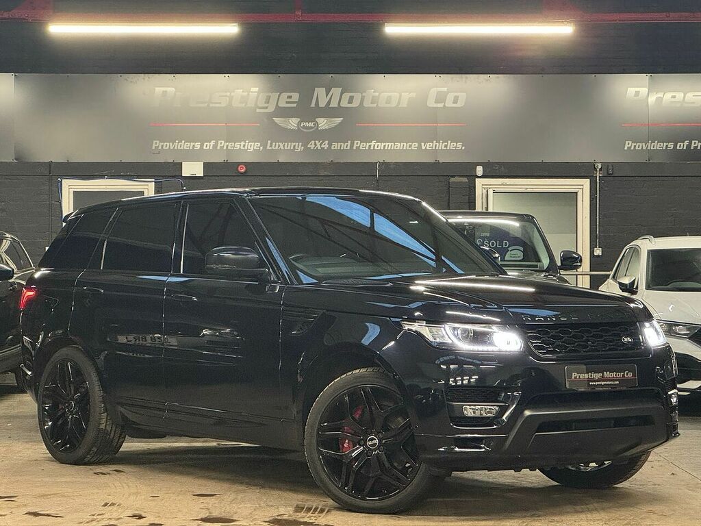 Land Rover Range Rover Sport Sd V6 Dynamic FD17RUC Black #2