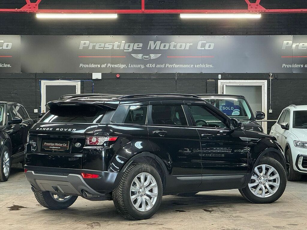 Land Rover Range Rover Evoque Sd4 Pure Tech FN64RBZ Black #4