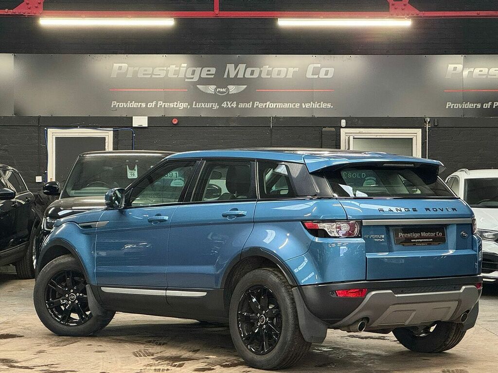 Land Rover Range Rover Evoque Sd4 Pure HG13KPU Blue #5