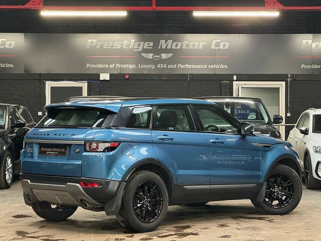 Land Rover Range Rover Evoque Sd4 Pure HG13KPU Blue #4