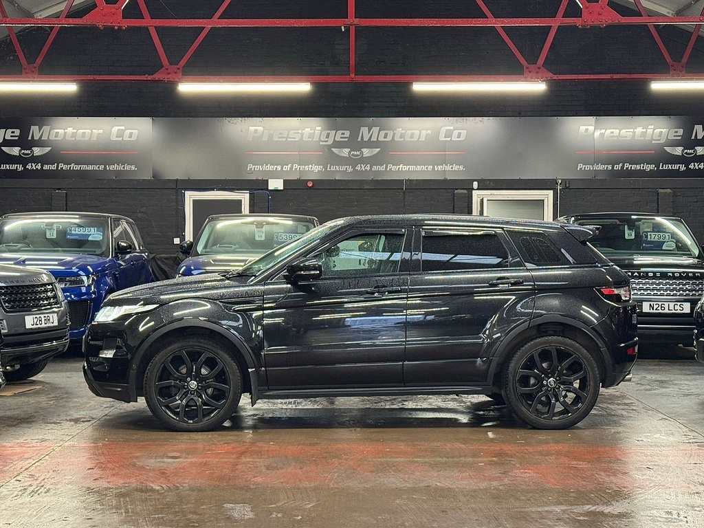 Land Rover Range Rover Evoque Sd4 Dynamic LJ63WHE Black #6