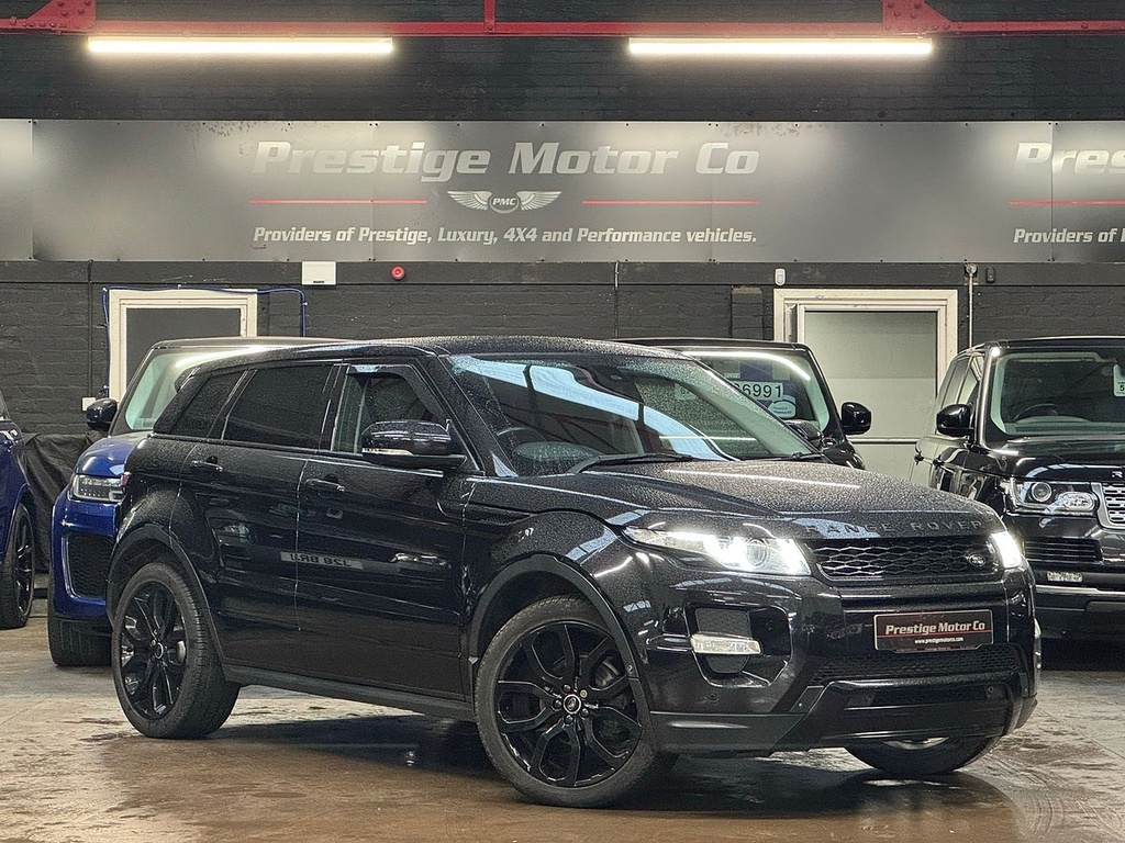 Land Rover Range Rover Evoque Sd4 Dynamic LJ63WHE Black #2