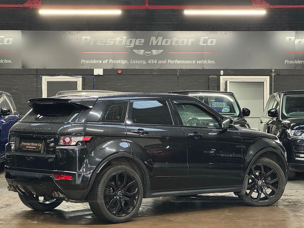 Land Rover Range Rover Evoque Sd4 Dynamic LJ63WHE Black #4