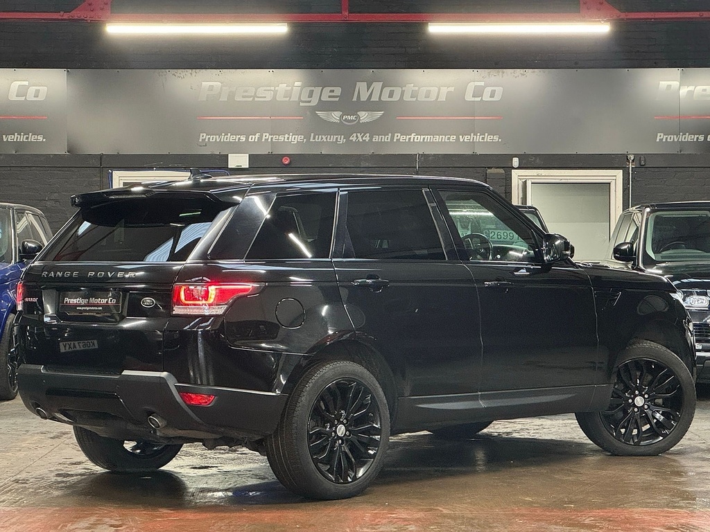 Land Rover Range Rover Sport Sd V6 Hse Dynamic OV66YXD Black #4