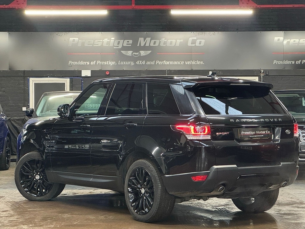 Land Rover Range Rover Sport Sd V6 Hse Dynamic OV66YXD Black #5