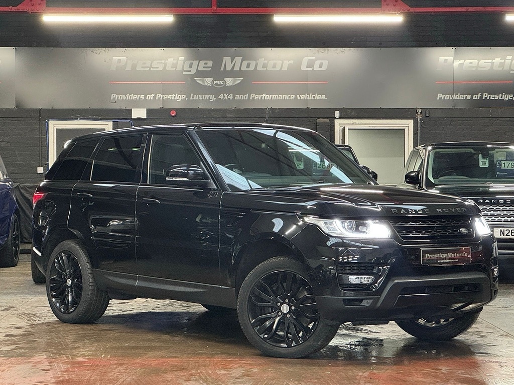 Land Rover Range Rover Sport Sd V6 Hse Dynamic OV66YXD Black #2