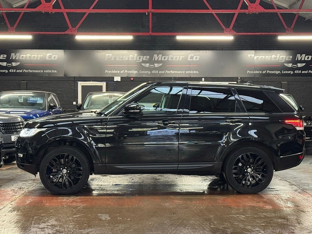 Land Rover Range Rover Sport Sd V6 Hse Dynamic OV66YXD Black #6