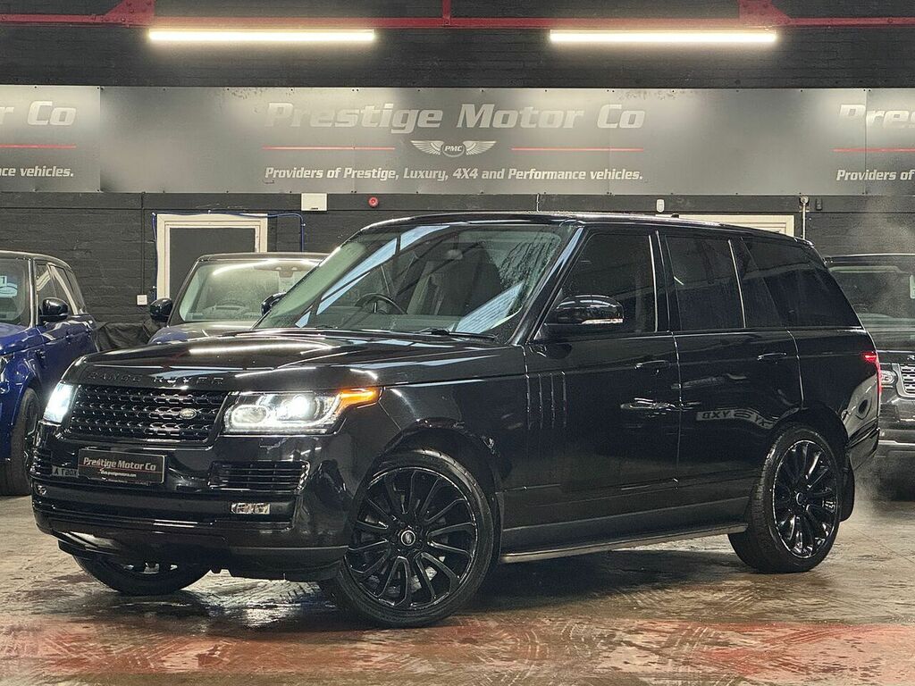 Land Rover Range Rover Td V6 Vogue Black