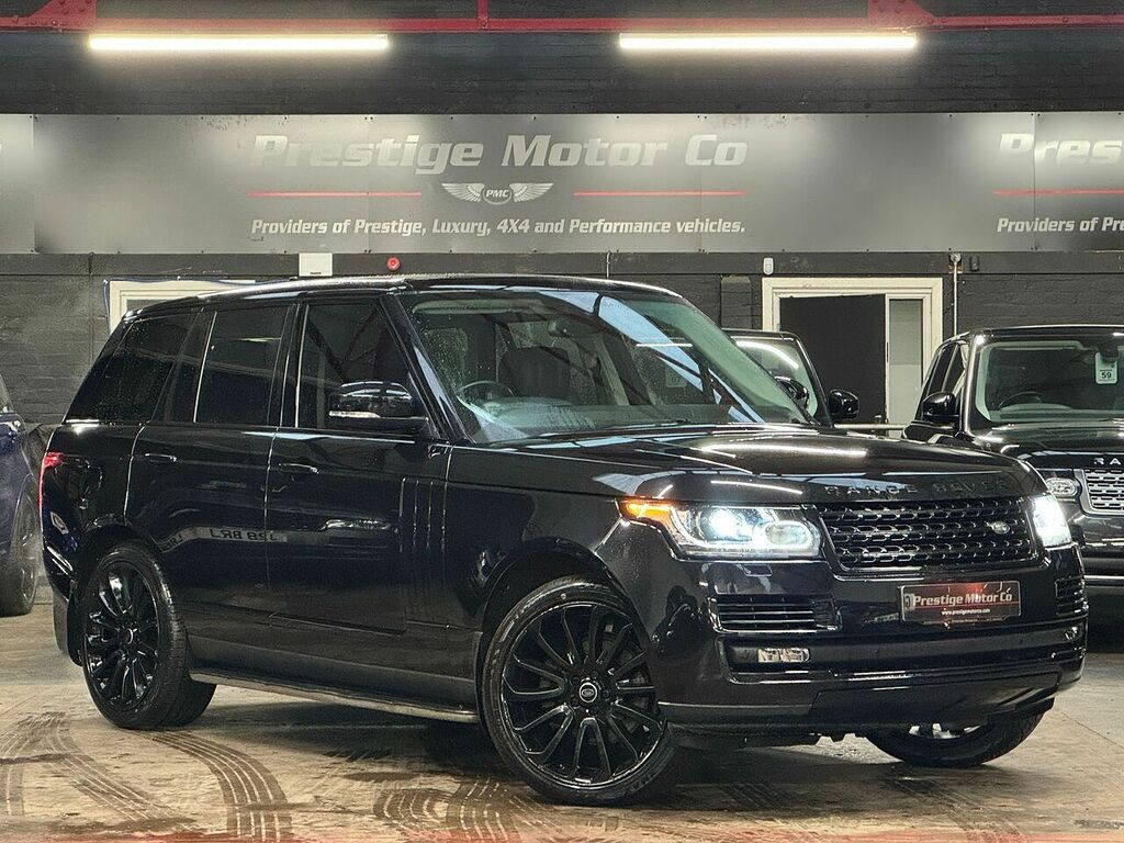 Land Rover Range Rover Td V6 Vogue FE65NXM Black #2