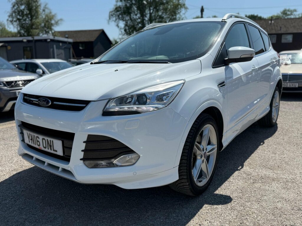 Ford Kuga 2.0 Tdci Titanium X Sport 2Wd Euro 6 Ss YN16ONL White #3