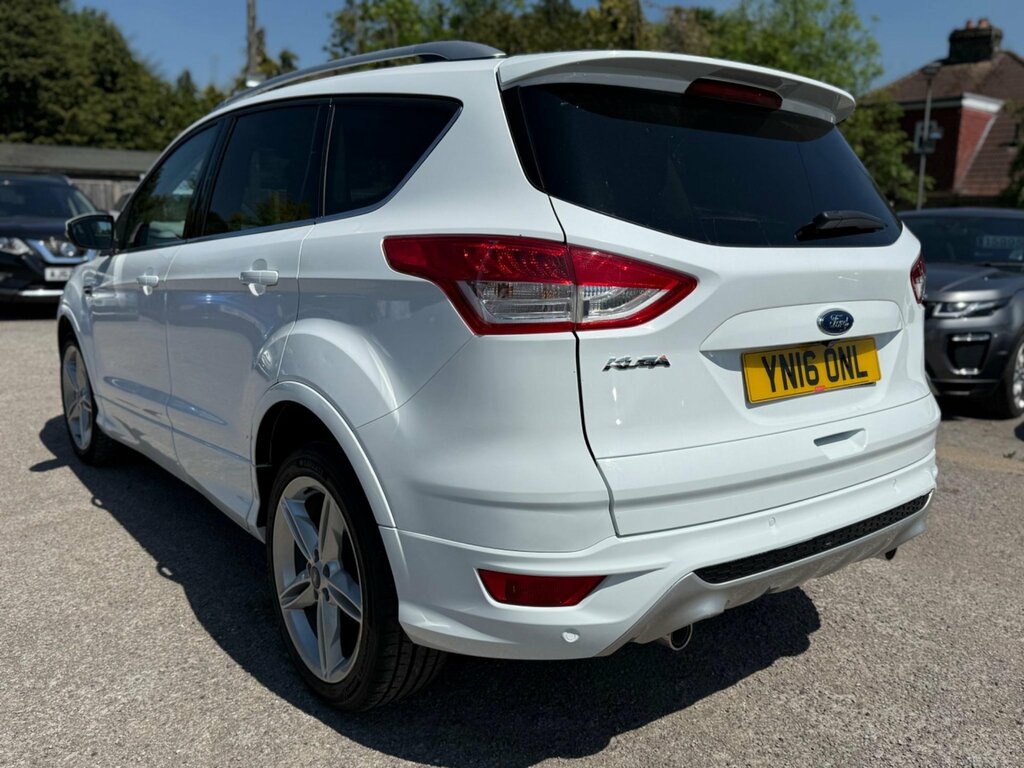 Ford Kuga 2.0 Tdci Titanium X Sport 2Wd Euro 6 Ss YN16ONL White #4