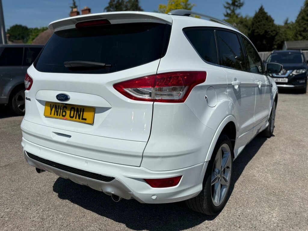 Ford Kuga 2.0 Tdci Titanium X Sport 2Wd Euro 6 Ss YN16ONL White #6