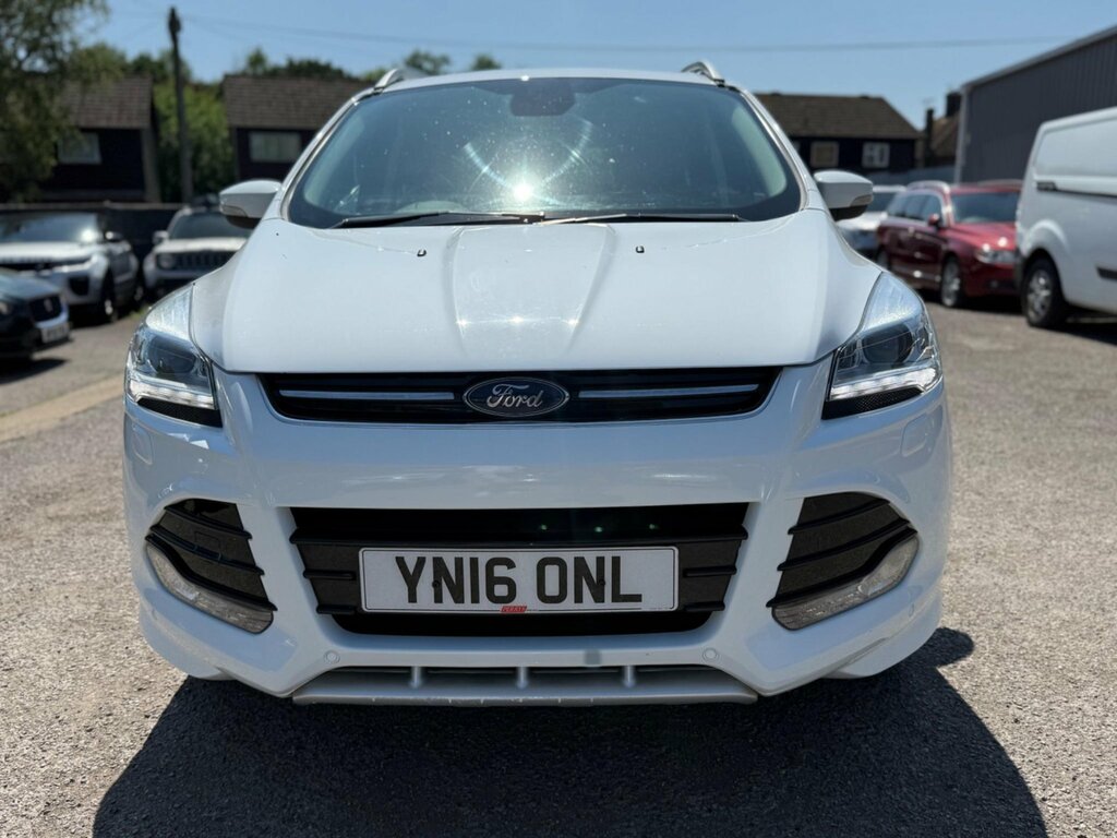 Ford Kuga 2.0 Tdci Titanium X Sport 2Wd Euro 6 Ss YN16ONL White #2