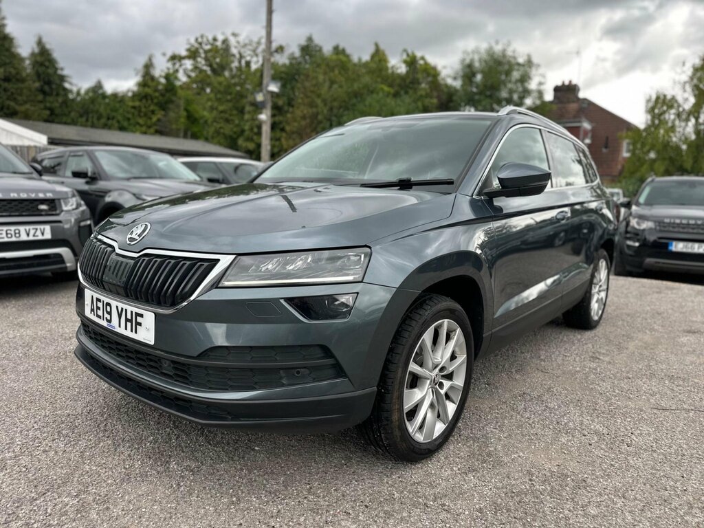 Skoda Karoq 1.5 Tsi Act Se L Dsg Euro 6 Ss AE19YHF Grey #4