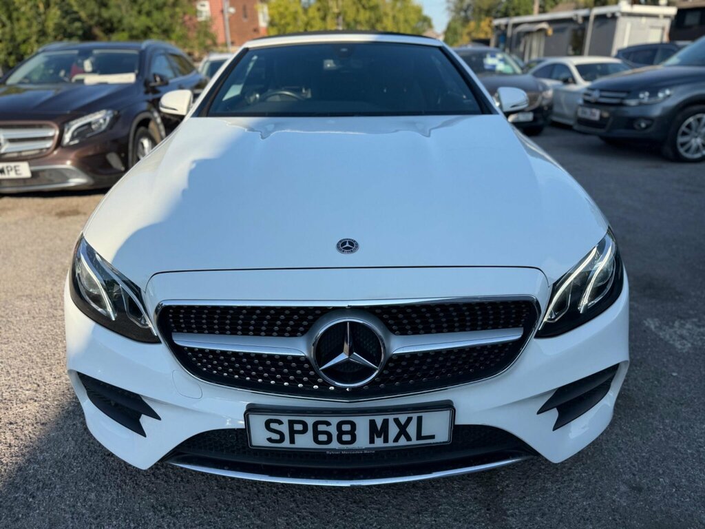 Mercedes-Benz E Class 2.0 E220d Amg Line Premium Cabriolet G-tronic E SP68MXL White #4