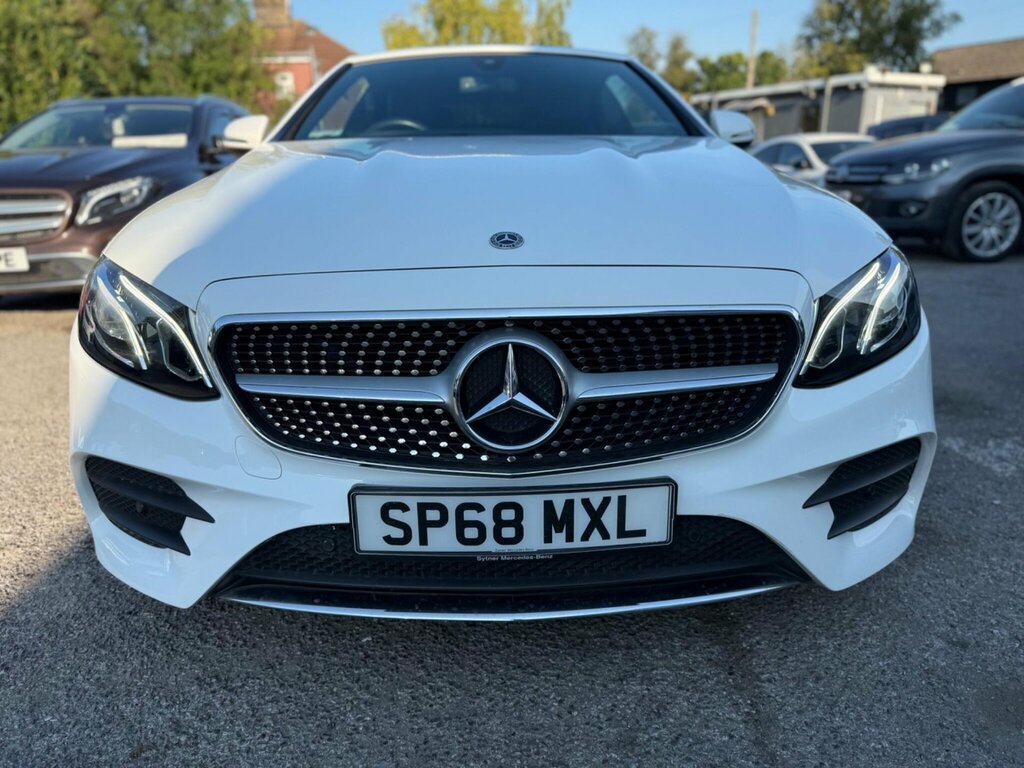 Mercedes-Benz E Class 2.0 E220d Amg Line Premium Cabriolet G-tronic E SP68MXL White #3