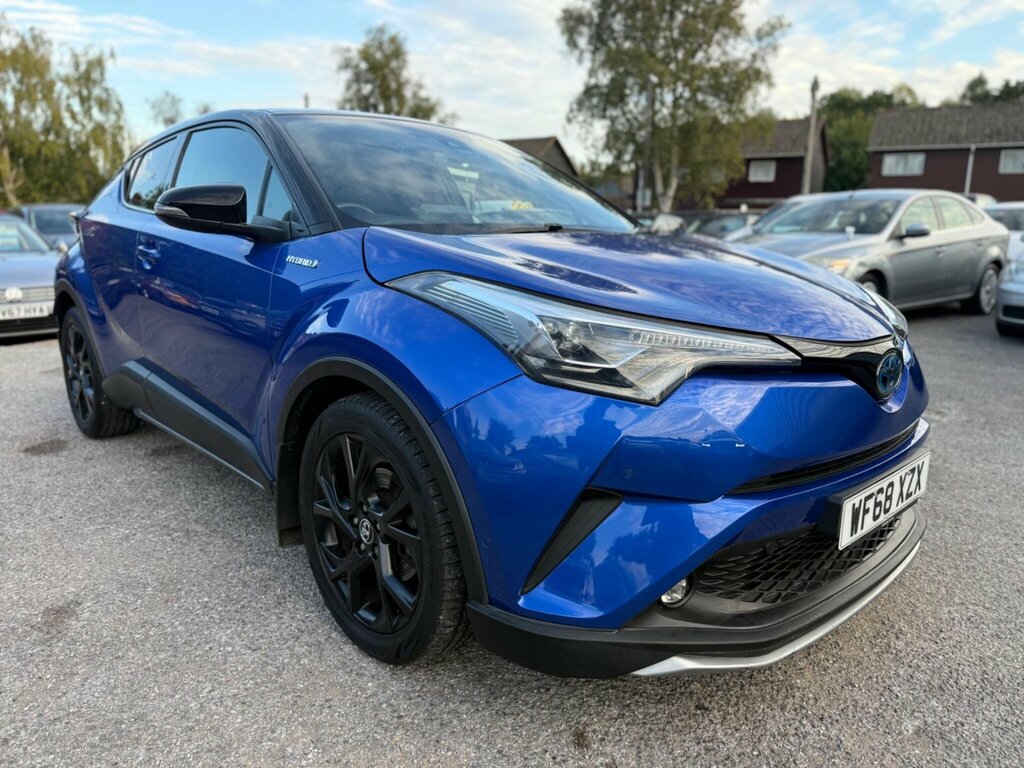 Toyota C-Hr 1.8 Vvt-h Dynamic Cvt Euro 6 Ss Blue