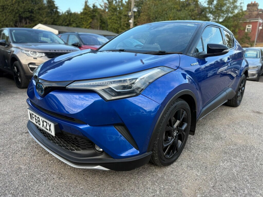 Toyota C-Hr 1.8 Vvt-h Dynamic Cvt Euro 6 Ss WF68XZX Blue #3