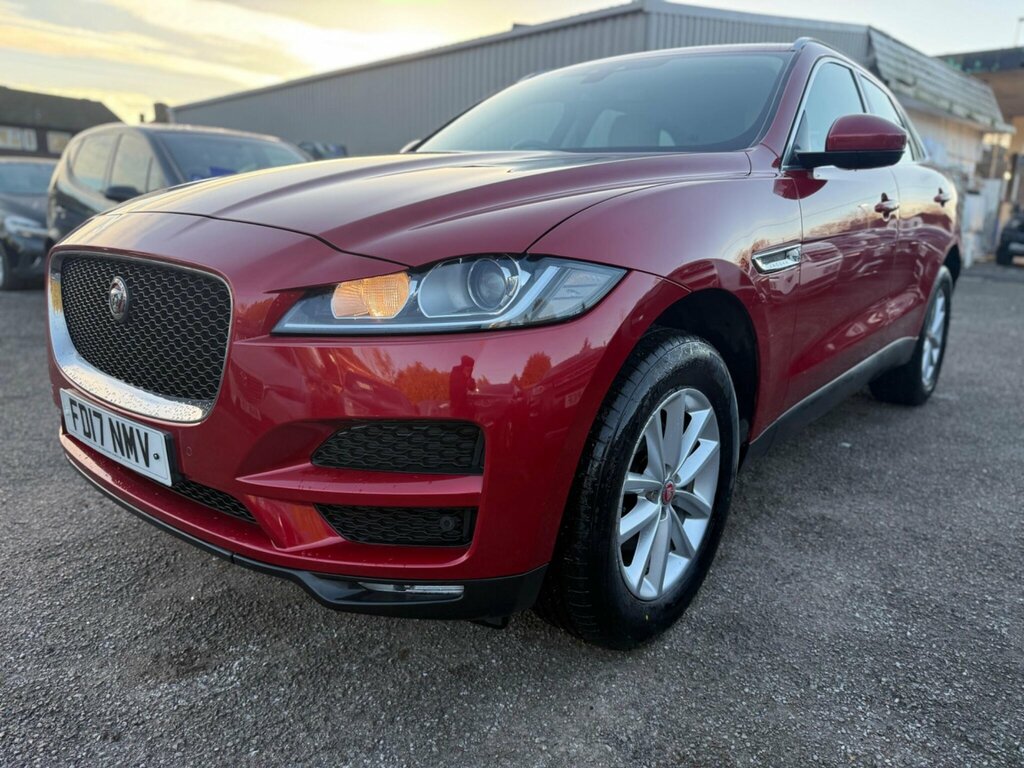 Jaguar F-Pace 2.0 D180 Prestige Awd Euro 6 Ss FD17NMV Red #3