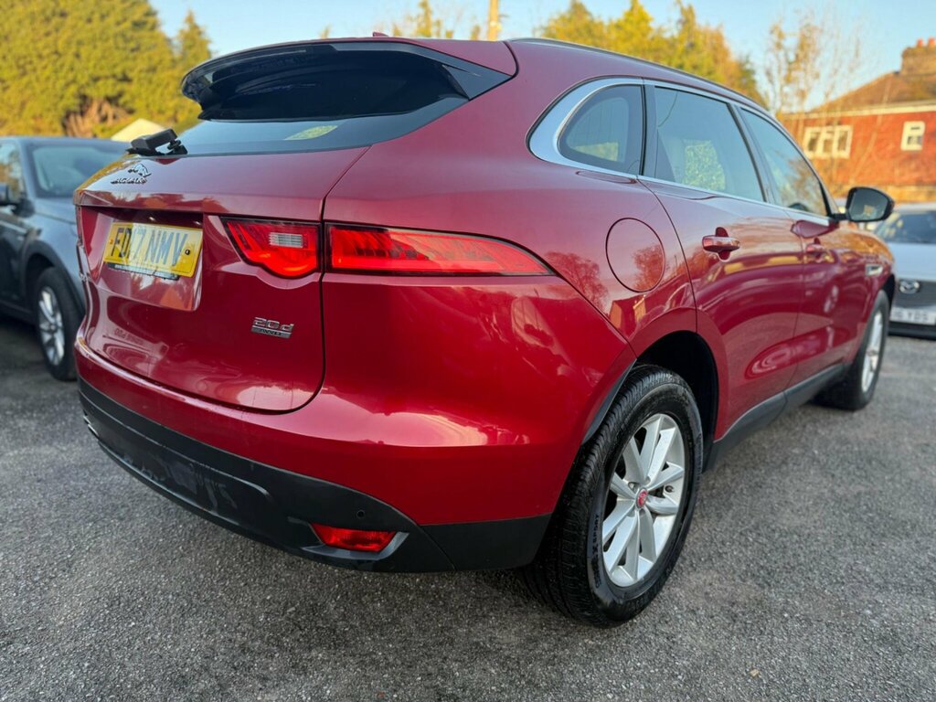 Jaguar F-Pace 2.0 D180 Prestige Awd Euro 6 Ss FD17NMV Red #6