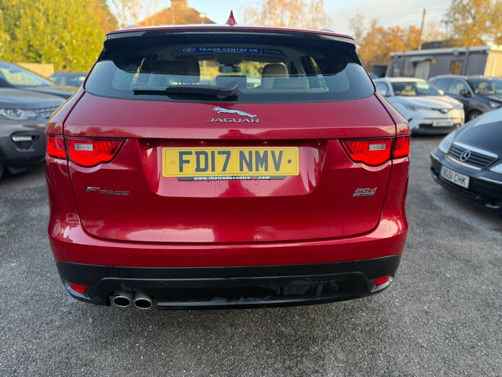 Jaguar F-Pace 2.0 D180 Prestige Awd Euro 6 Ss FD17NMV Red #5