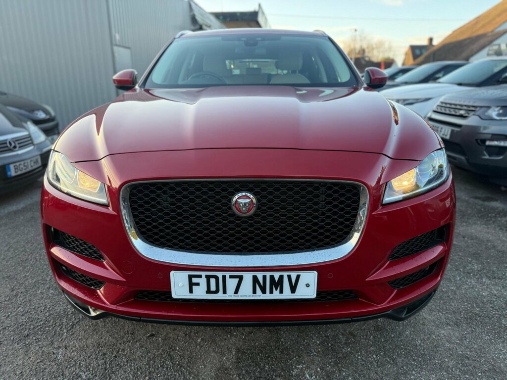 Jaguar F-Pace 2.0 D180 Prestige Awd Euro 6 Ss FD17NMV Red #2