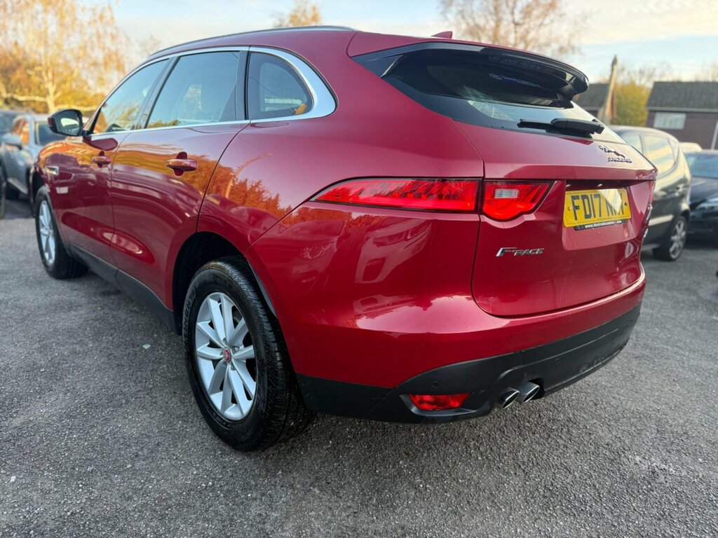 Jaguar F-Pace 2.0 D180 Prestige Awd Euro 6 Ss FD17NMV Red #4