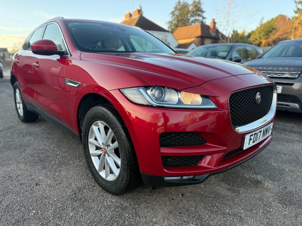 Jaguar F-Pace 2.0 D180 Prestige Awd Euro 6 Ss Red