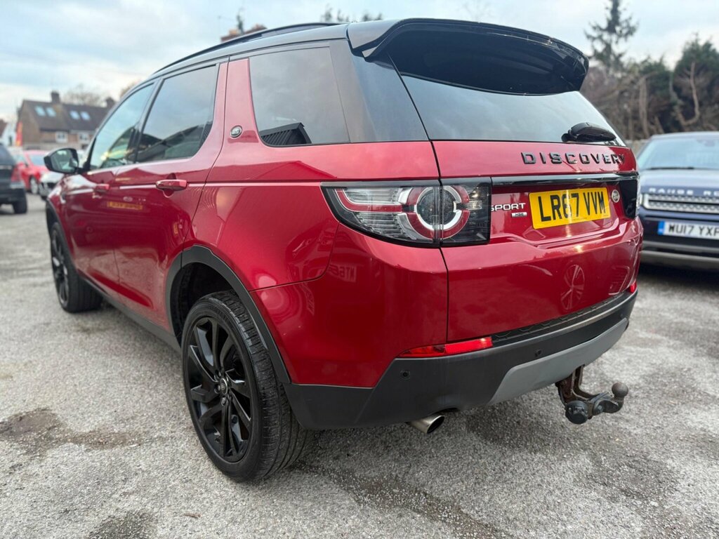 Land Rover Discovery Sport 2.0 Td4 Hse Black 4Wd Euro 6 Ss LR67VVM Red #4
